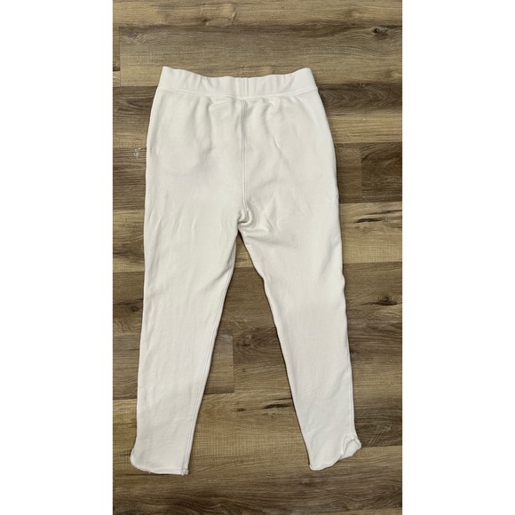 Frank Eileen White Sweatpants Joggers Lounge Pants Relaxed Fit Size M - Picture 3 of 9